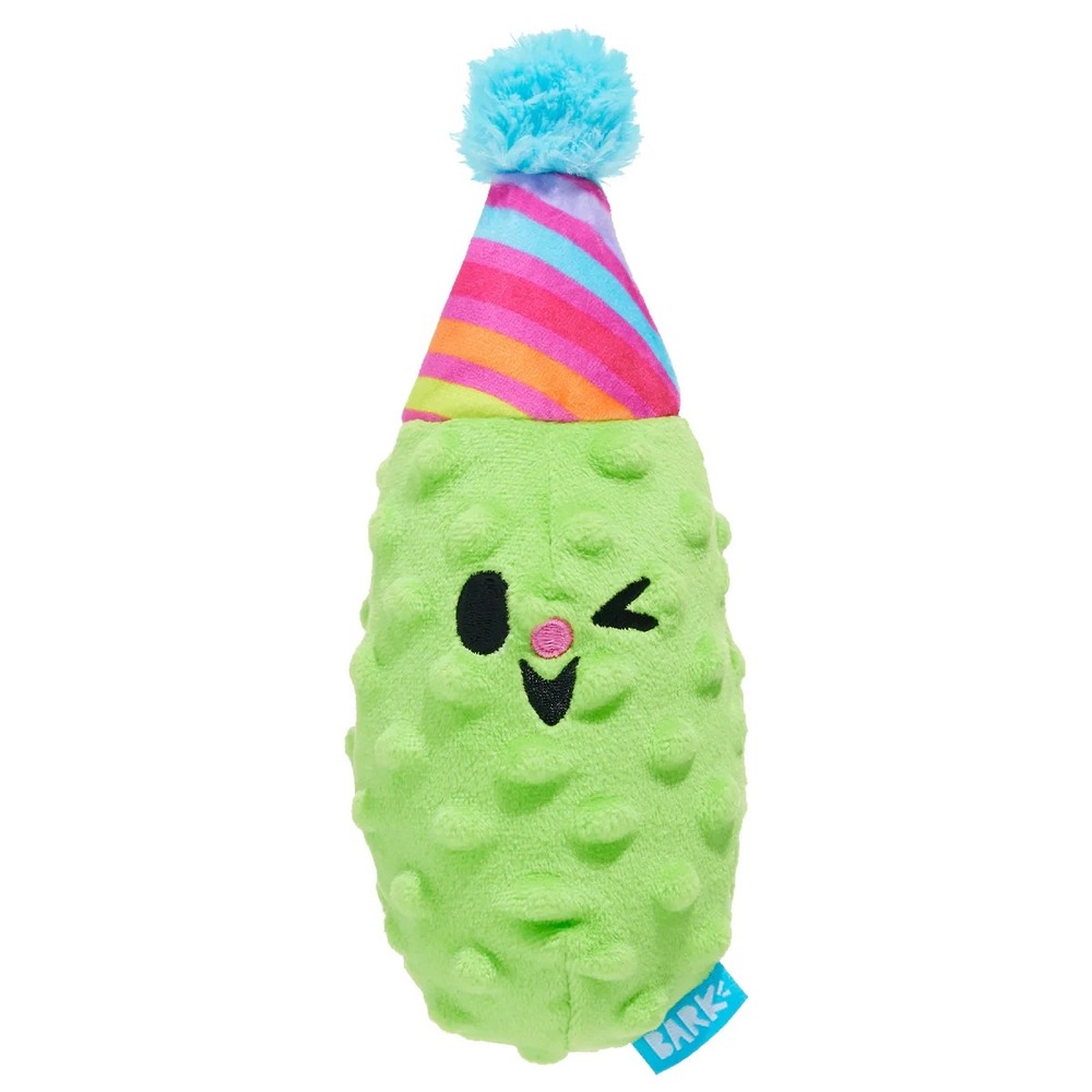 PARTY PICKLE PEDRO DOG TOY - CRAZY CRINKLE & SQUEAKER